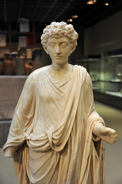 Statue of young Marcus Aurelius, 2nd C. AD