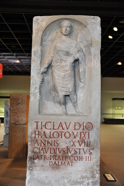 Grave monument of Claudius Halotus, 1st C. AD