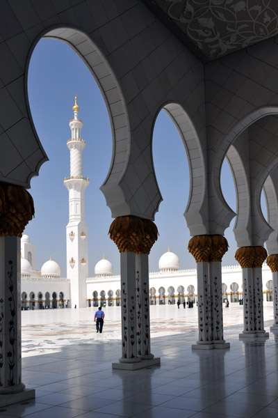 Eastern Arcade, Sheikh Zayed Mosque