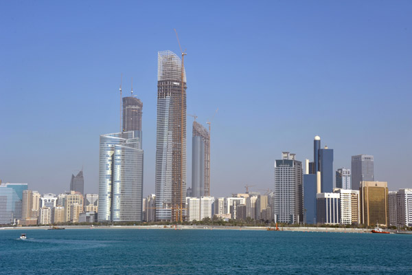 Abu Dhabi's growing skyline 
