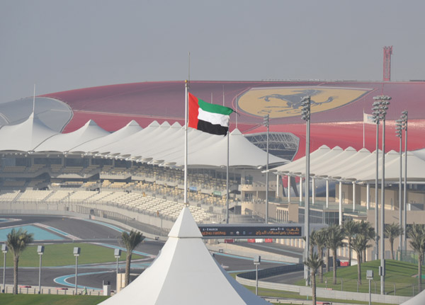Yas Marina Circuit and Ferrari World, Abu Dhabi