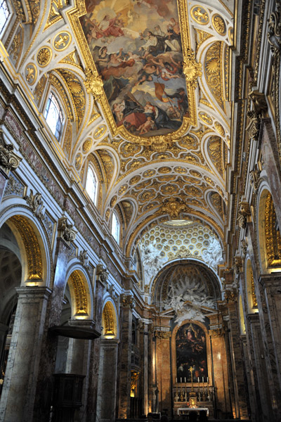 Central nave, San Luigi dei Francesi