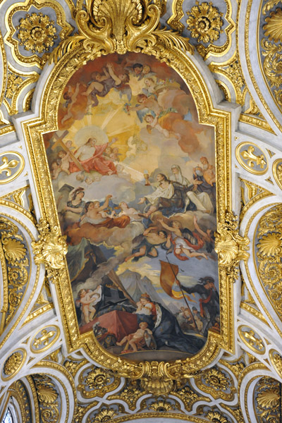 Death and Glory of St. Louis by Charles Natoire, 1754