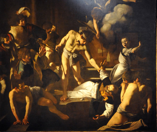 The Martyrdom of St. Matthew, 1599, San Luigi die Francesi, Rome-1600