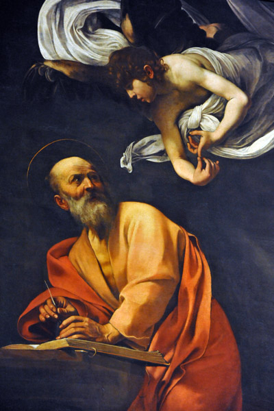 The Inspiration of St. Matthew, San Luigi die Francesi, Rome