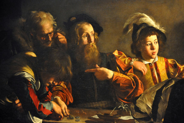 Caravaggio - The Calling of St. Matthew