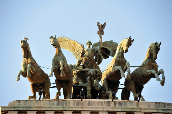 Quadriga of the Corte Di Cassazione, Rome