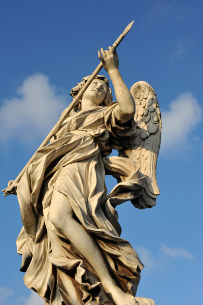 Angel with the Lance by Domenico Guidi (1701)