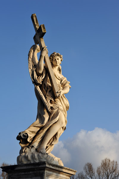 Angel with the Cross - Ercole Ferrata (1686)