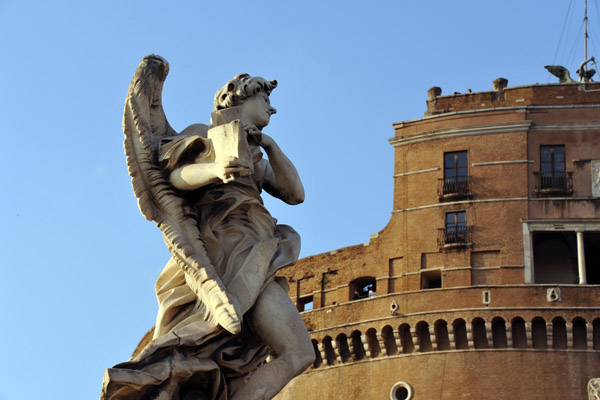 Angel with the Superscription (INRI) - Ponte Sant'Angelo