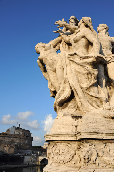 Sculpture - Ponte Vittorio Emanuele II