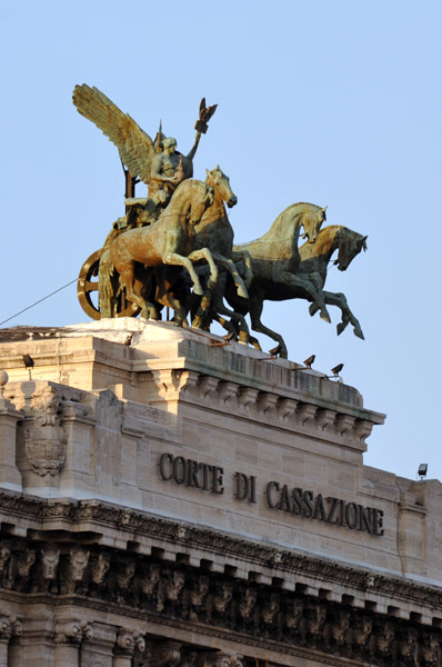 Quadriga of the Corte Di Cassazione