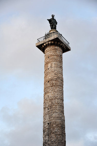 Column of Marcus Aurelius, erected 176-193 AD