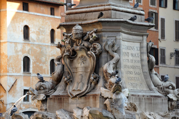 Fontana del Parthenon, Giacomo Della Porta, 1575