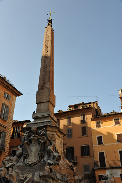 One of 8 Egyptian obelisks in Rome