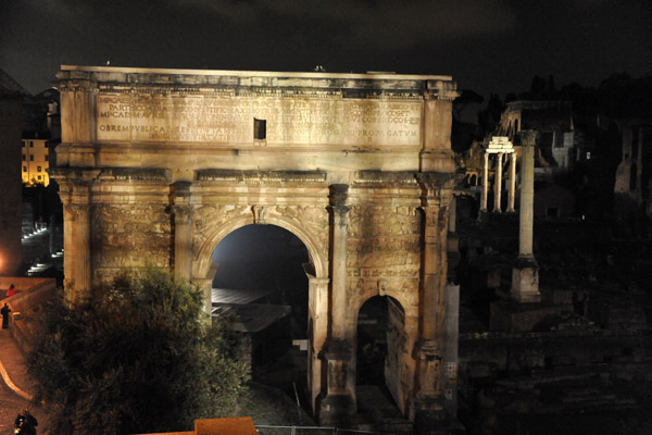 Arch of Septimus Serverus, 203 AD