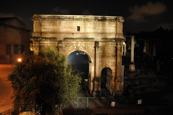 Arch of Septimus Serverus, Roman Forum