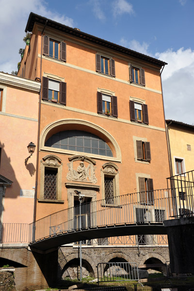 Old fish market just south of the Portico D'Ottavia