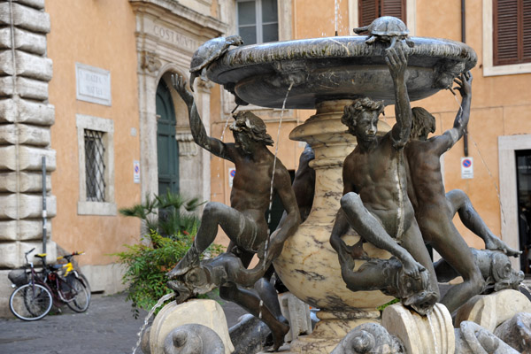 Fontana delle Tartarughe - Turtle Fountain, Piazza Mattei