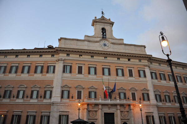 Piazza di Montecitorio - the Italian Chamber of Deputies