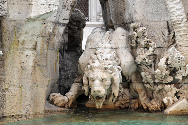 Lion - Fountain of the Four Rivers