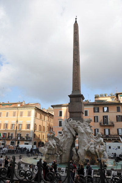 Piazza Navona - Fountain of the Four Rivers