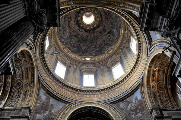 The dome of Sant'Agnes in Agone