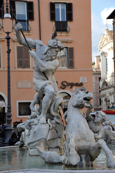 Neptune Fountain - North end of Piazza Navona