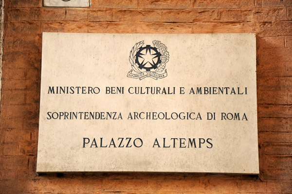 Palazzo Altemps - National Roman Museum