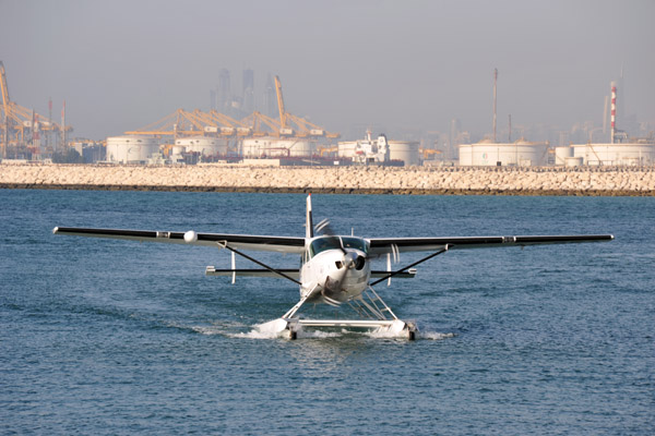 Our Cessna Caravan on floats arrives