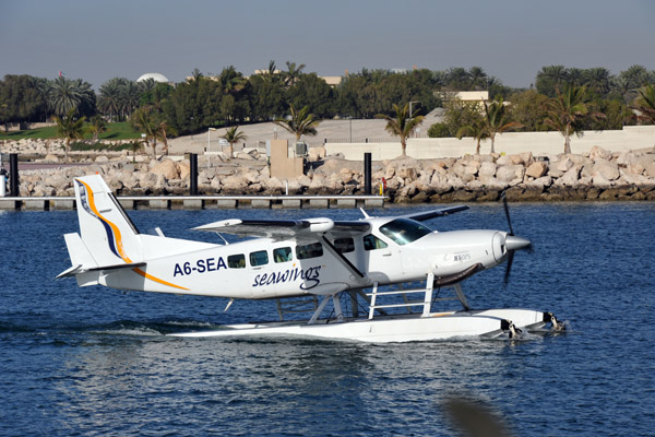 Seawings Cessna Caravan on floats (A6-SEA)