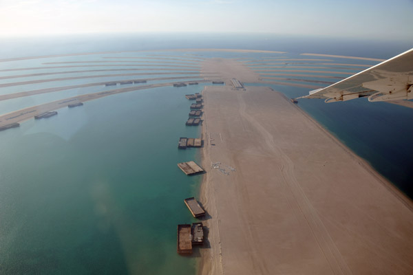 Palm Jebel Ali - land reclamation complete 