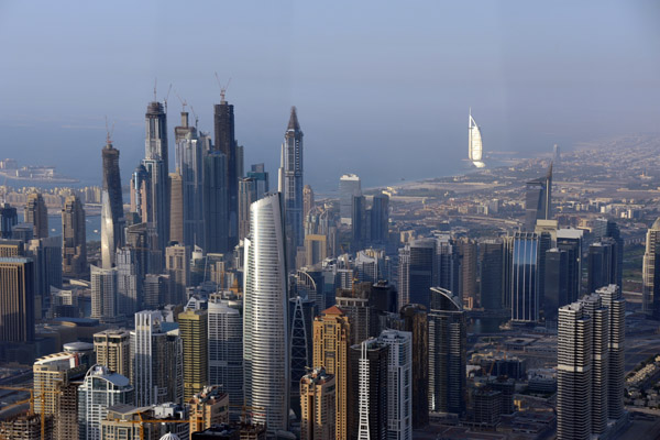 Jumeirah Lakes Towers and Dubai Marina