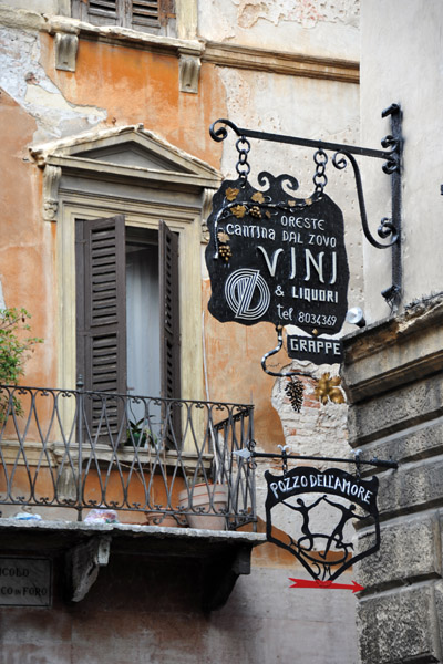 Enoteca Dal Zovo Oreste, a wine tavern in Verona's old town