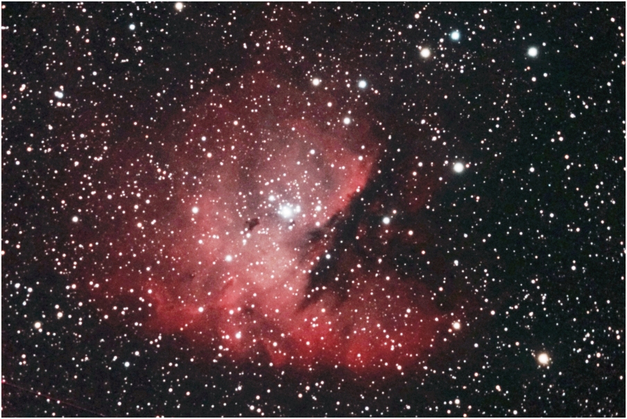 The Pacman Nebula, NGC 281, in Cassiopeia
