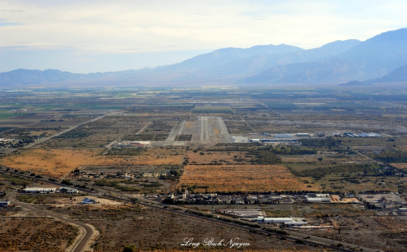 Approaching Thermal Airport (KTRM), CA