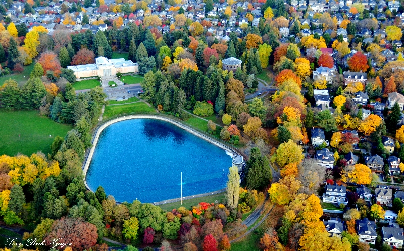 Seattle Asian Art Museum and Volunteer Park