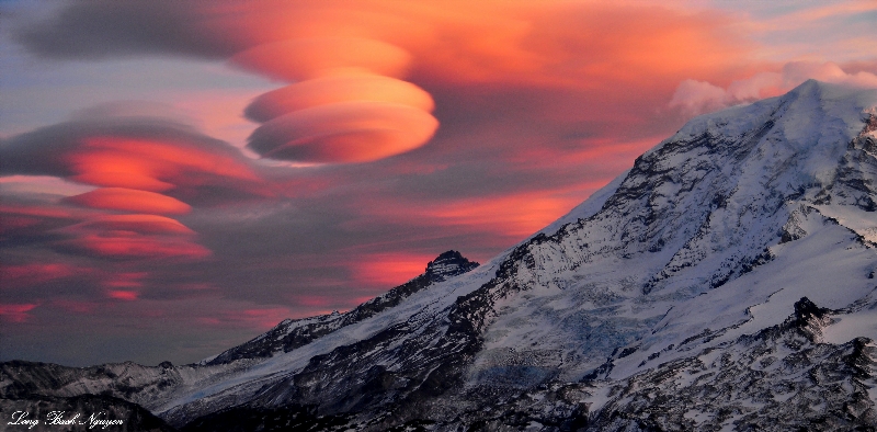 dangerous sky, Mt Rainier National Park, Washington