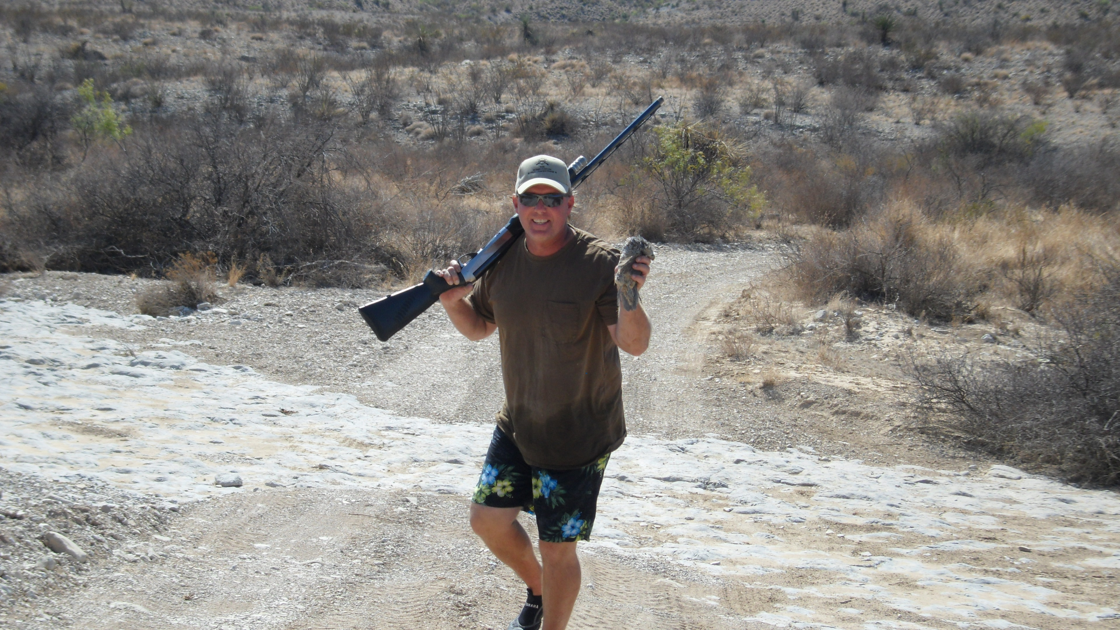 Dwayne With Blue Quail.JPG