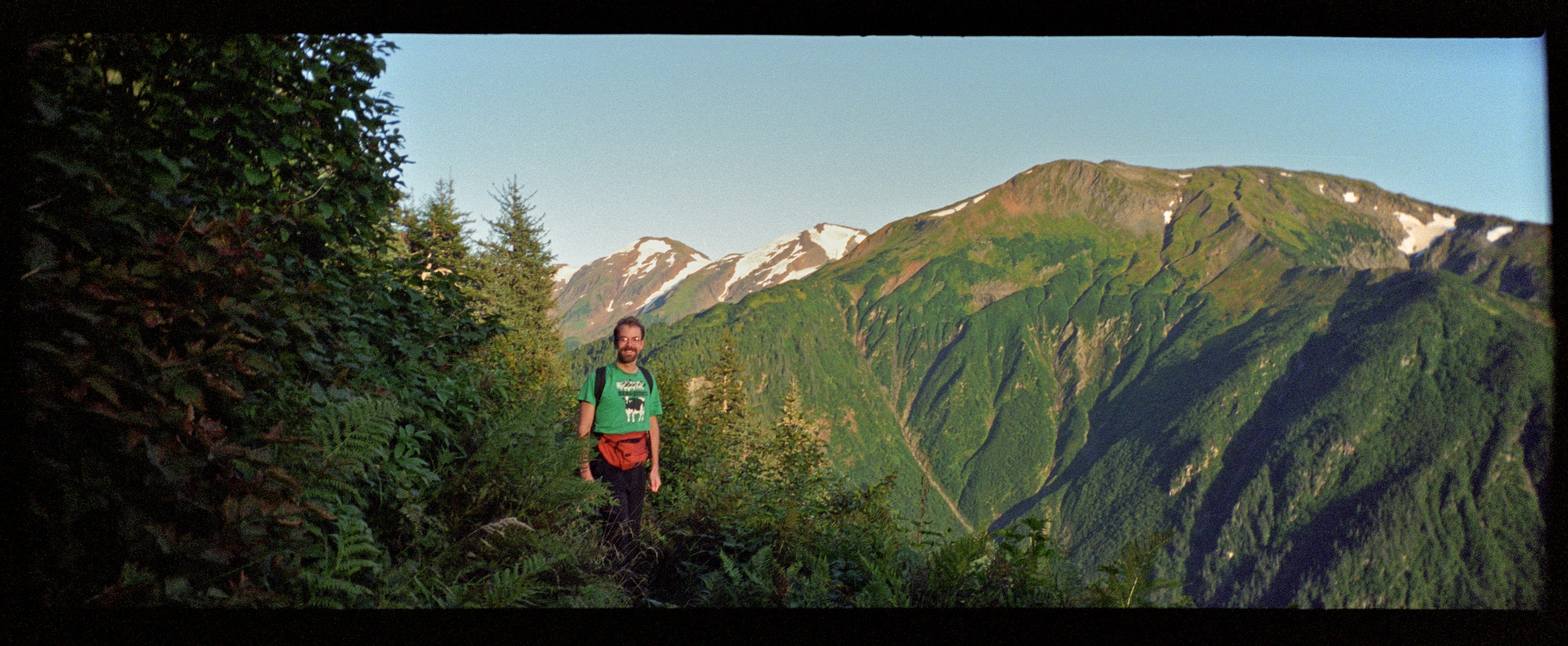 Coming back down Mt Juneau trail