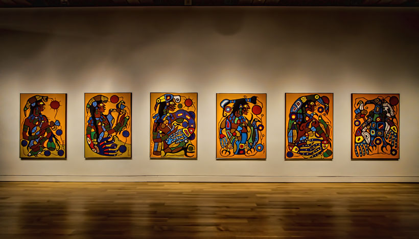 Morrisseau all in a Row 
