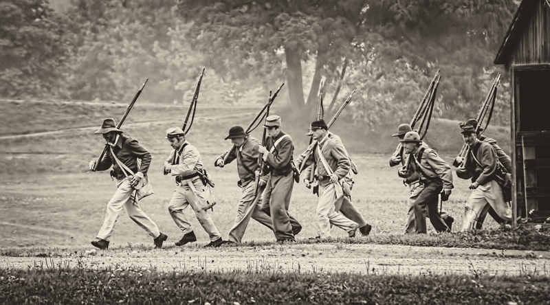 Running Re-enactors 