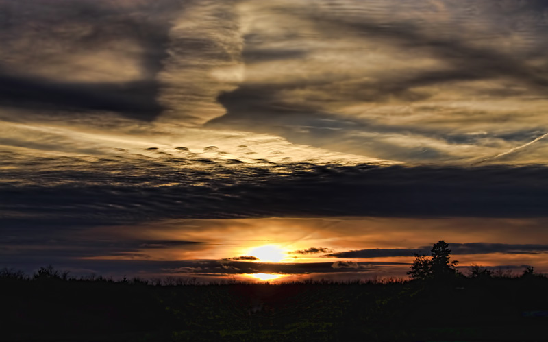 Unusual Sunset 