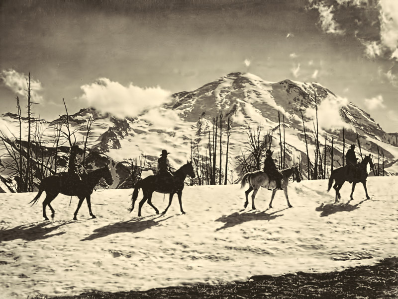 Riding in the Snow