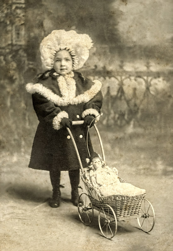 Girl and her Doll 