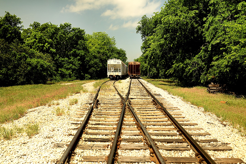 Dublin train tracks