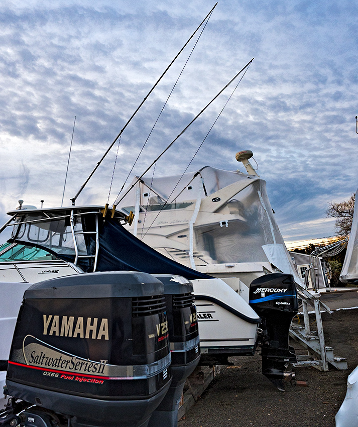 Winter at the marina.