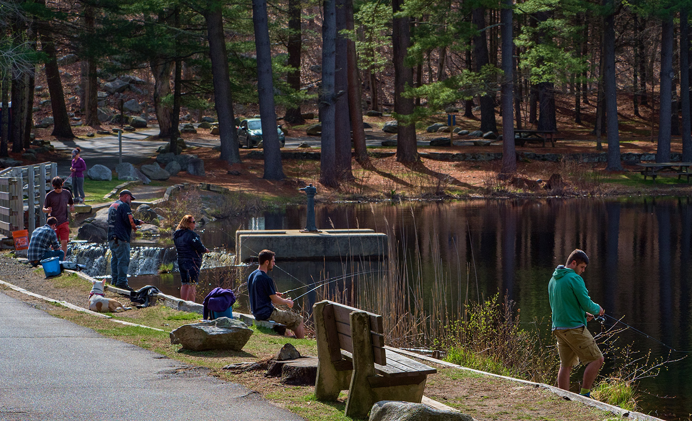 Fishing - April in Connecticut