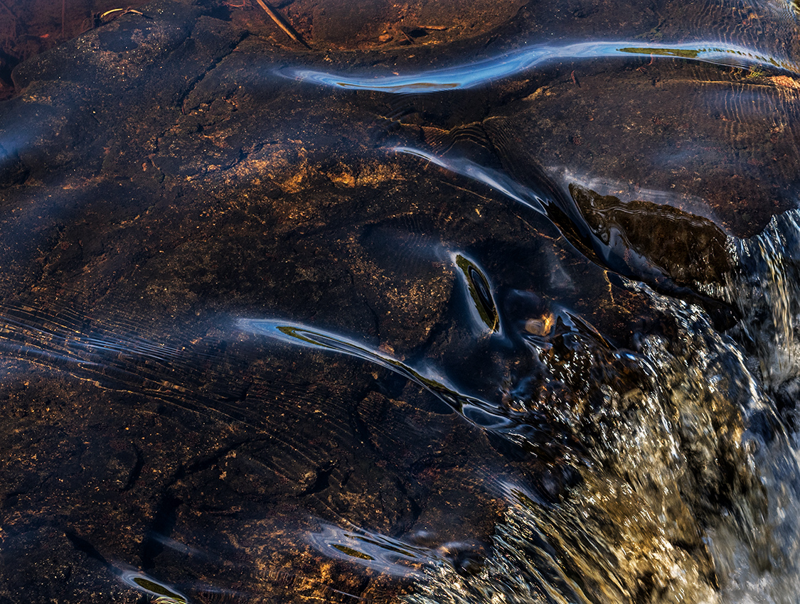 In the flow