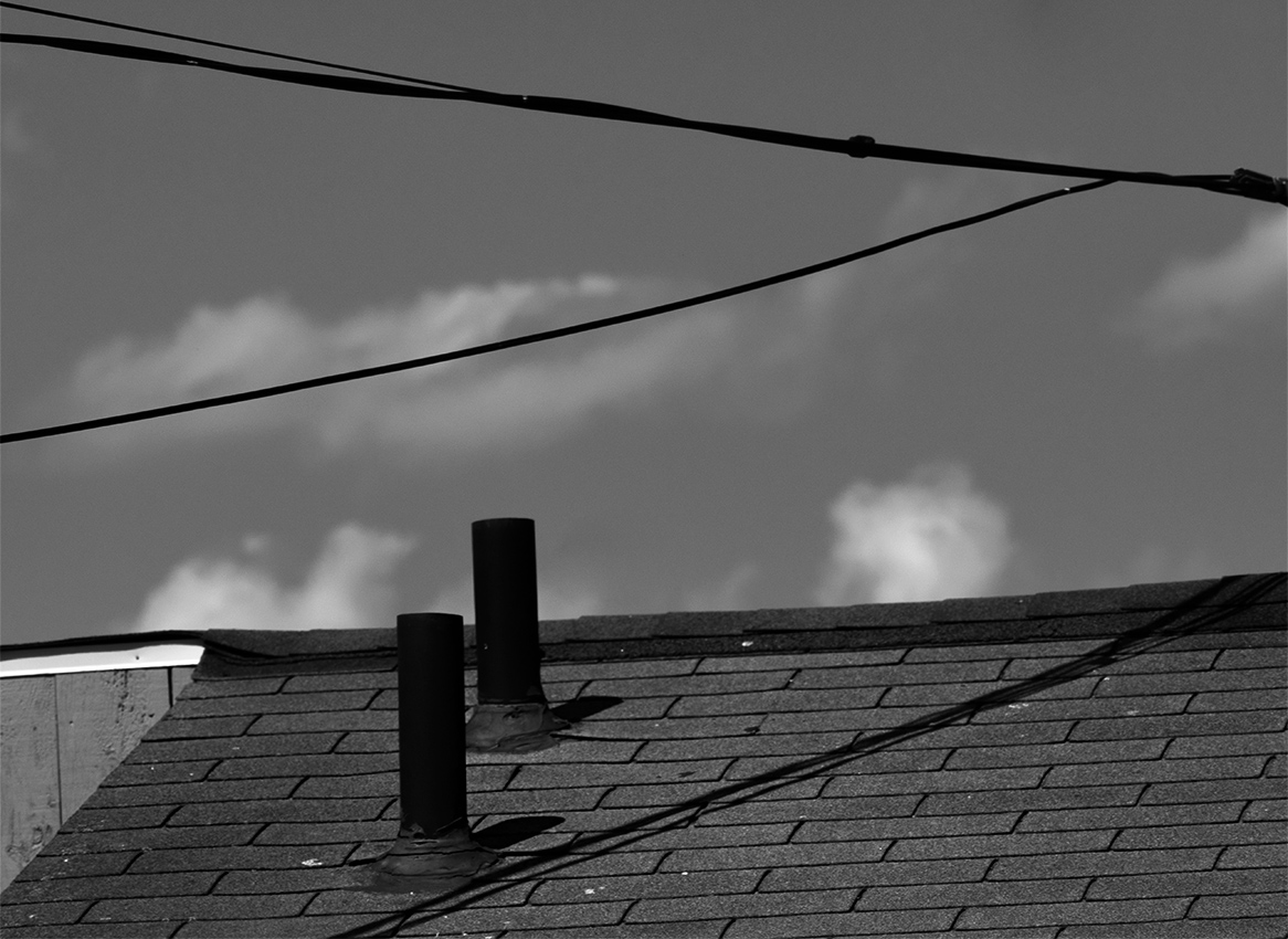 roof and wires